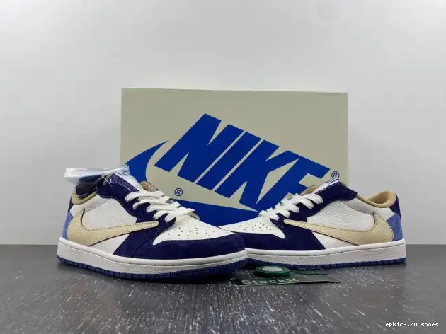 Cheap TRAVIS X DM7866-808 AIR 1 SCOTT CUSTOM JORDAN 0610